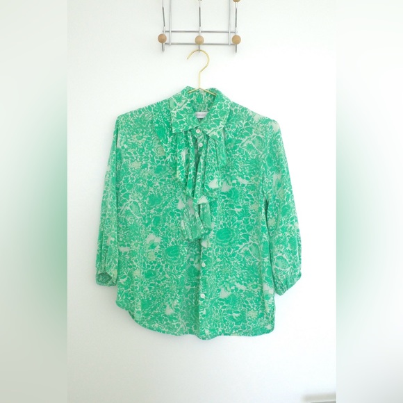 Scalan Theodore 100% silk blouse - Picture 1 of 5